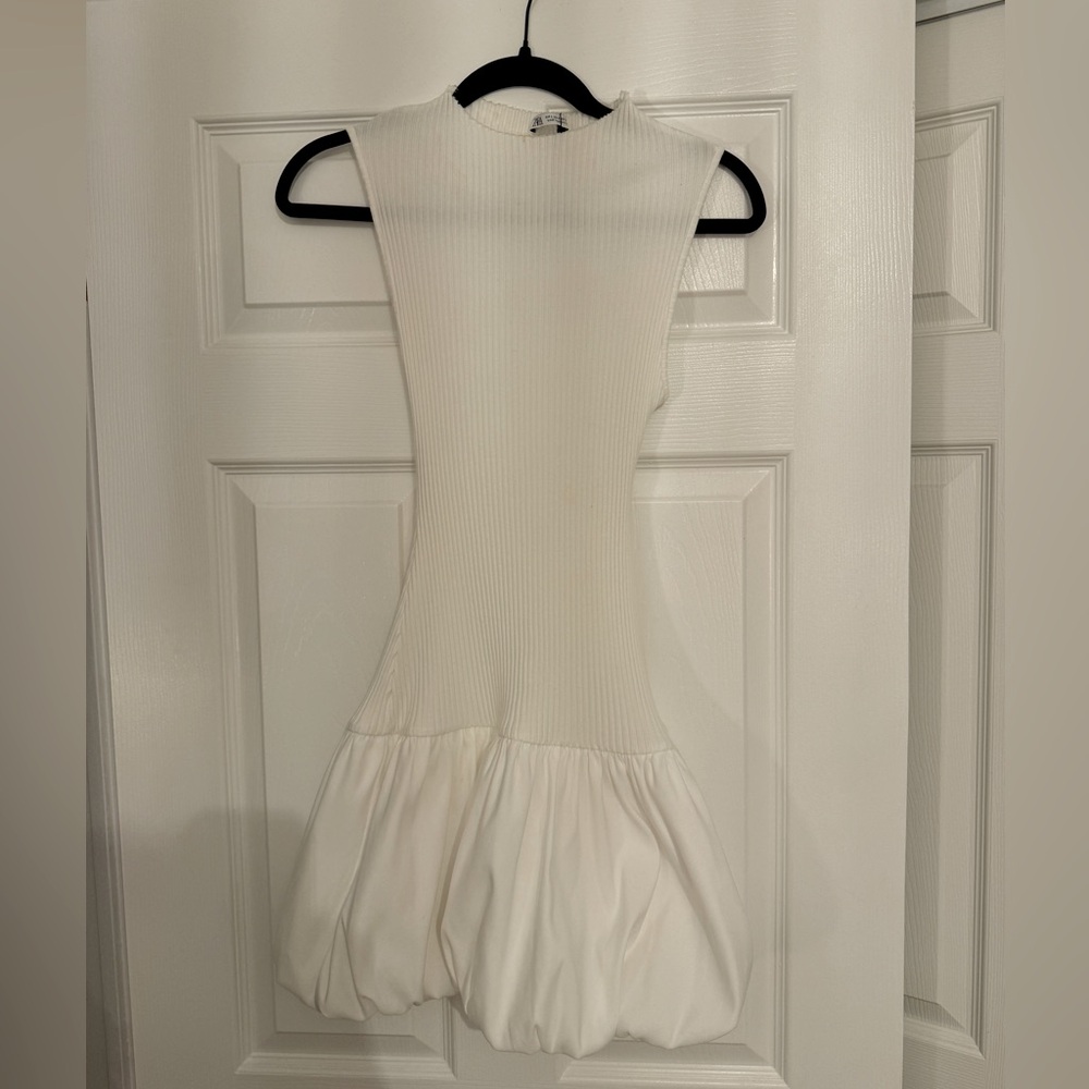 Zara White Dress